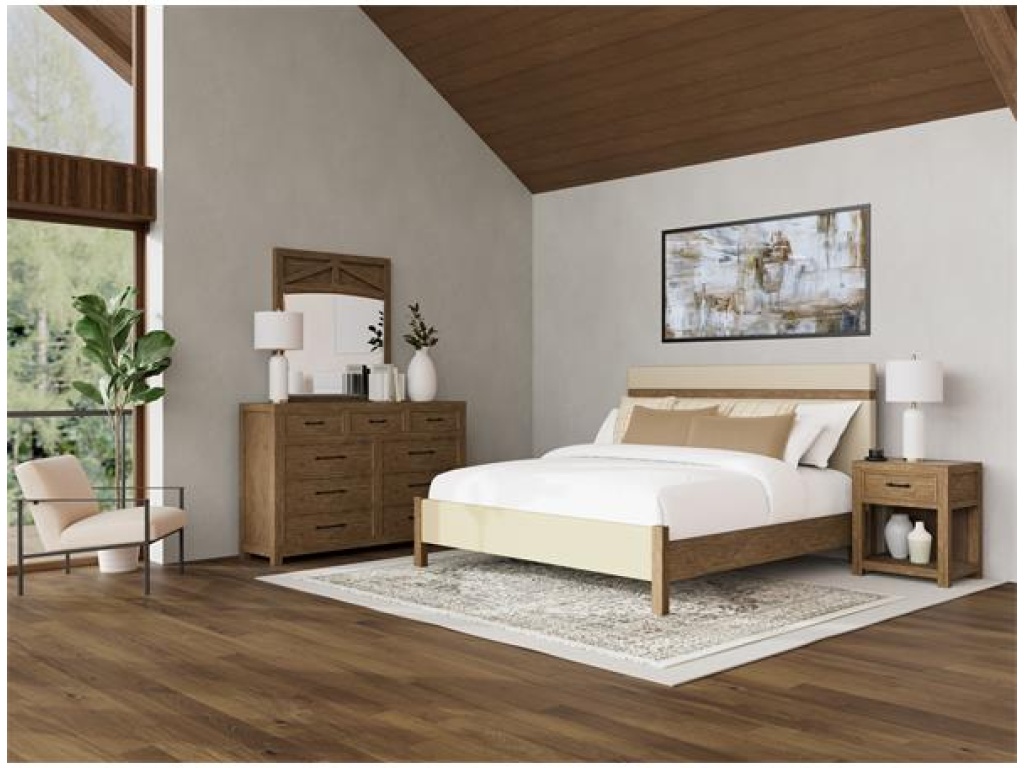 King/California King Upholstered Headboard - main image
