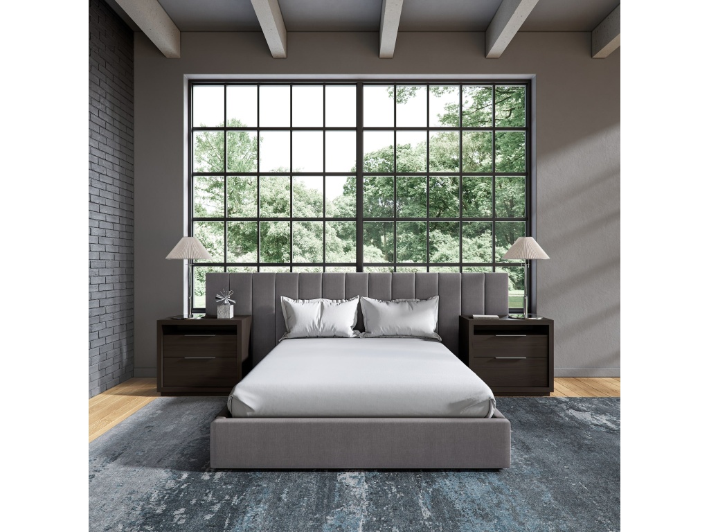 Monty Upholstered Wall Bed in Stormy Night - image 7