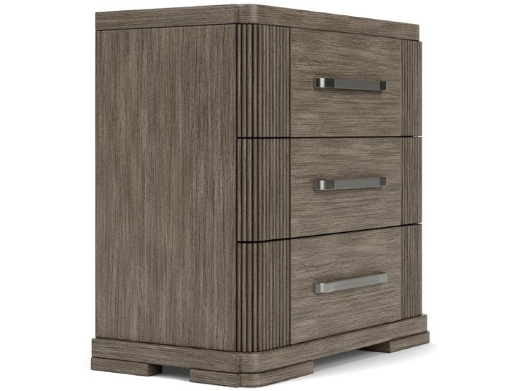 Three Drawer Nightstand - image 6