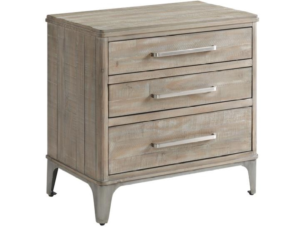 Three Drawer Nightstand - image 7