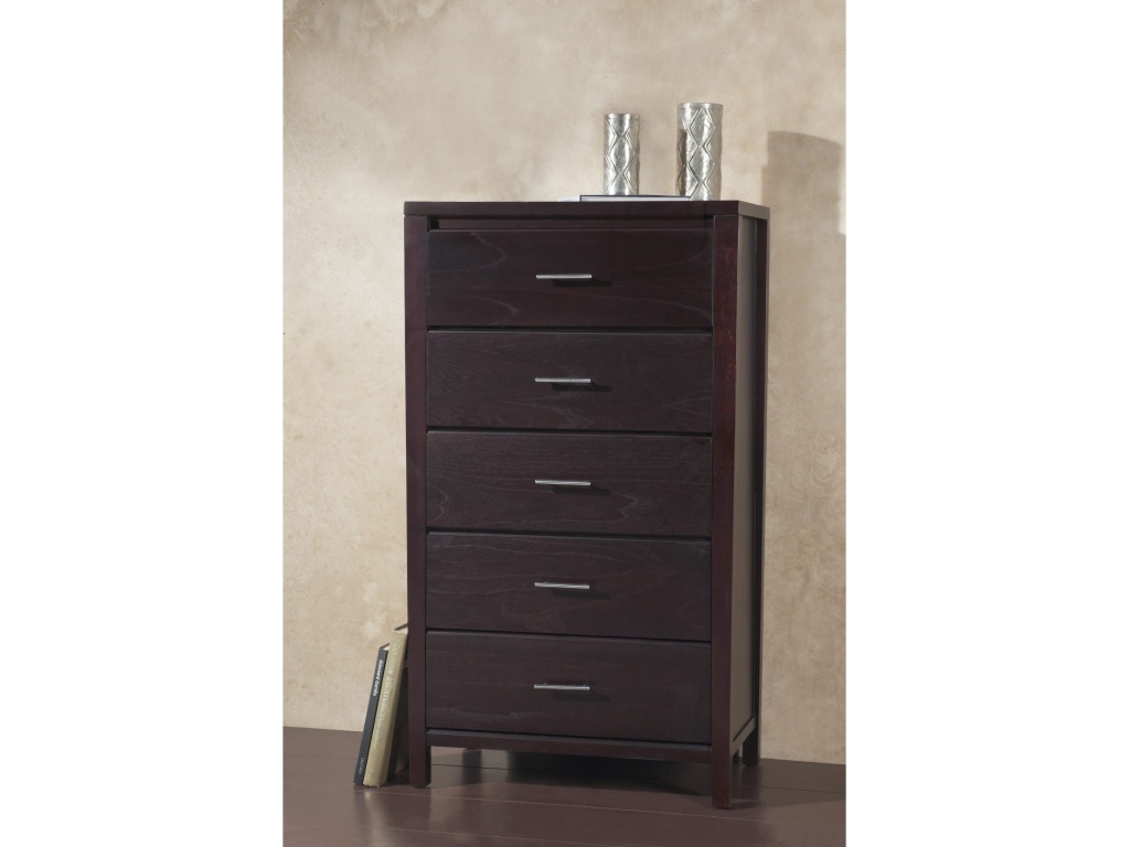 Nevis Five Drawer Chest in Espresso (2024) - image 3