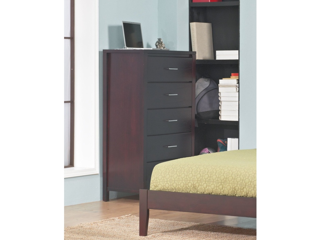 Nevis Five Drawer Chest in Espresso (2024) - image 4