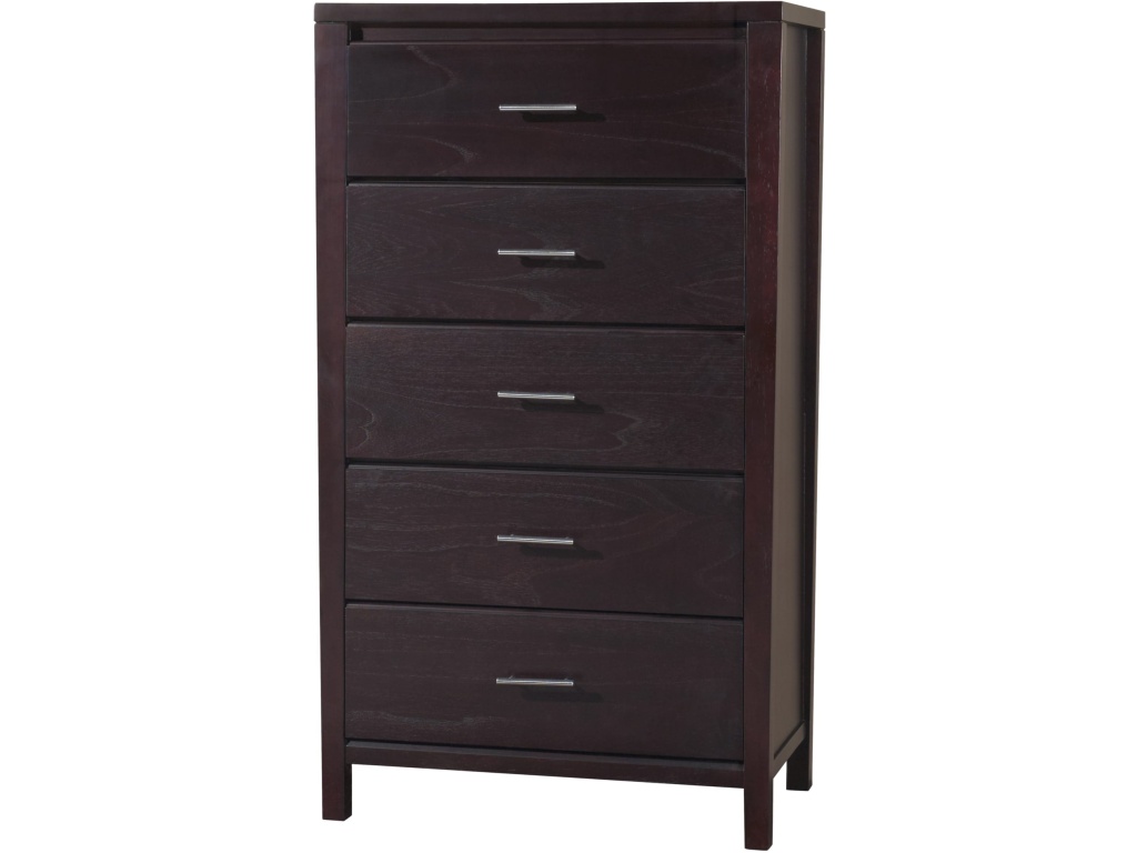Nevis Five Drawer Chest in Espresso (2024) - image 8