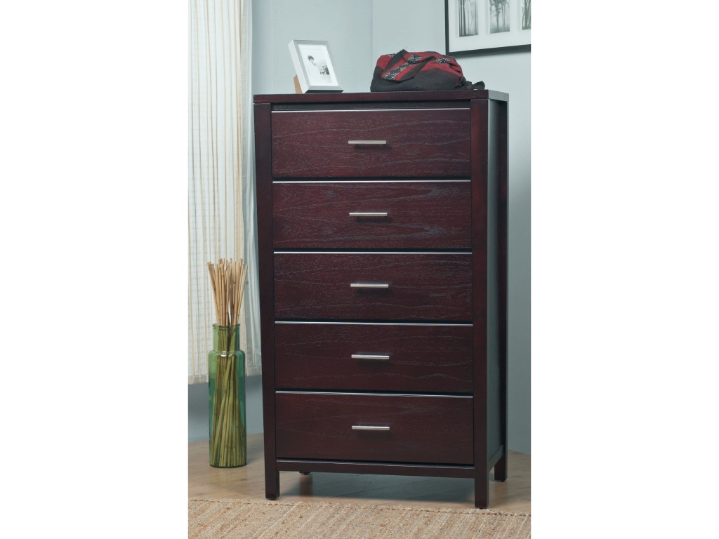 Nevis Five Drawer Chest in Espresso (2024) - image 11