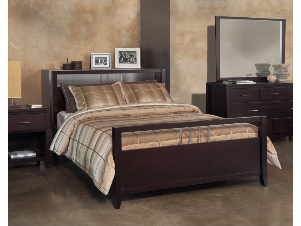 Nevis Platform Storage Bed in Espresso - image 1