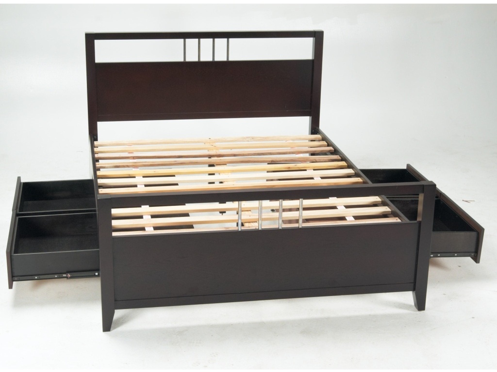 Nevis Platform Storage Bed in Espresso - image 8