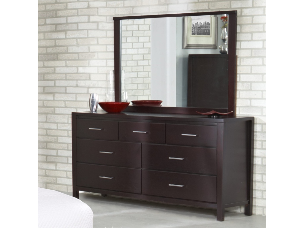 Nevis Seven Drawer Dresser in Espresso - image 7
