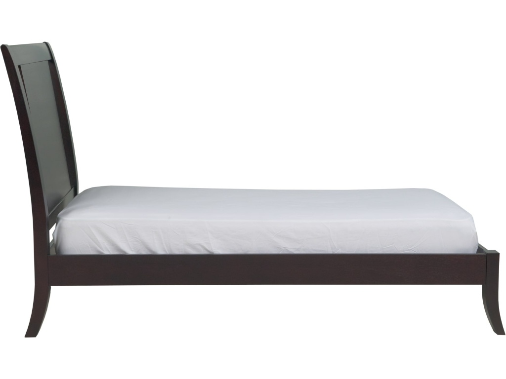 Nevis Wood Sleigh Bed in Espresso - image 5