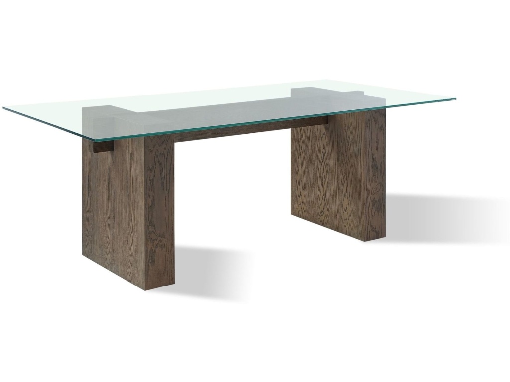 Oakland Glass Table in Brunette - image 3