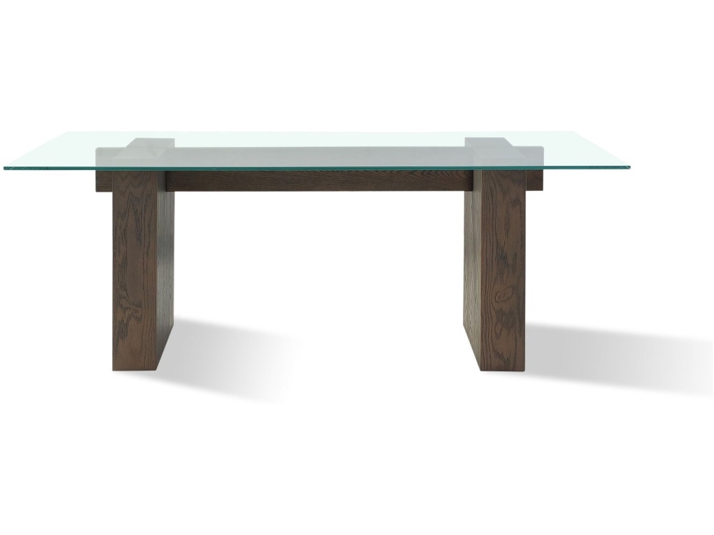 Oakland Glass Table in Brunette - image 4