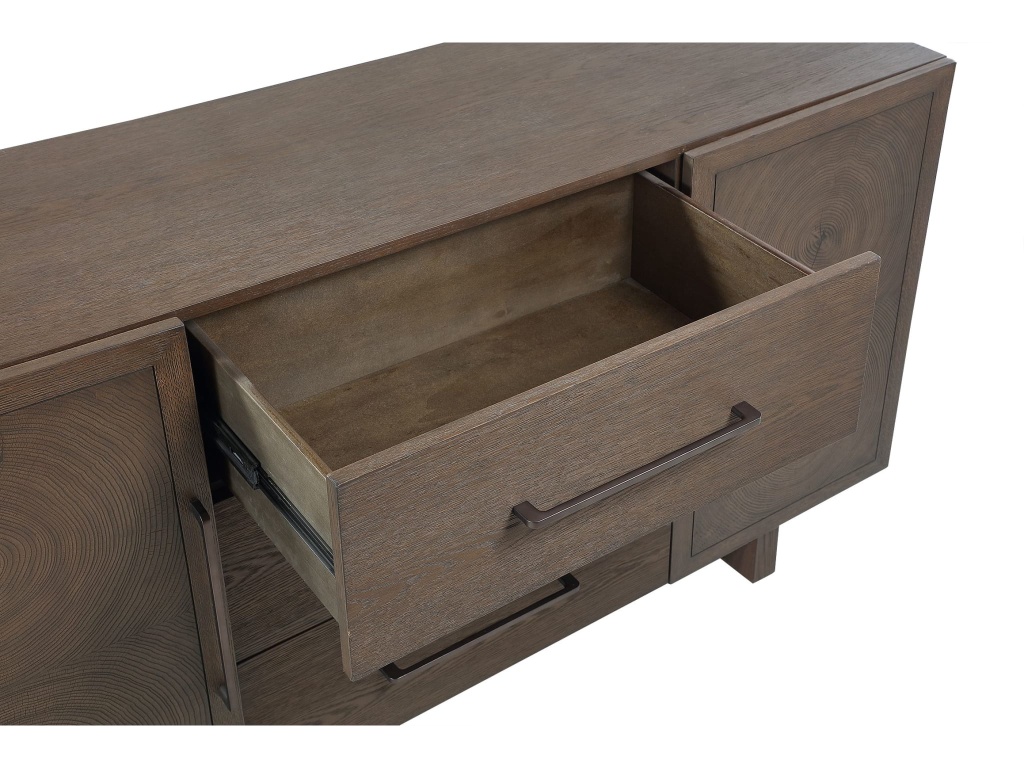 Oakland Three-Drawer Sideboard in Brunette - image 4