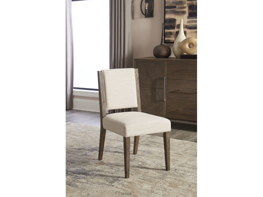 Oakland Upholstered Side Chair in Brunette - main image