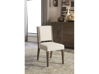 Oakland Upholstered Side Chair in Brunette