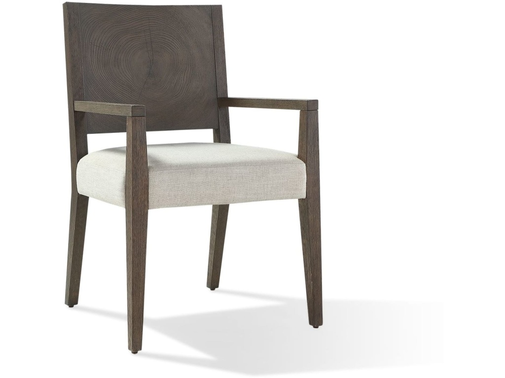 Oakland Wood Arm Chair in Brunette - image 3
