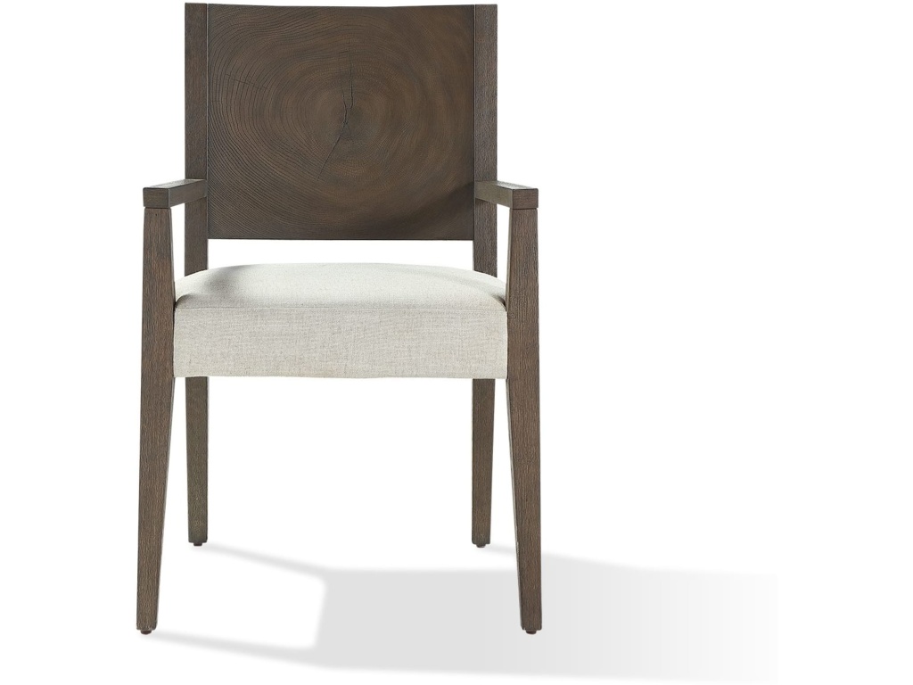 Oakland Wood Arm Chair in Brunette - image 4