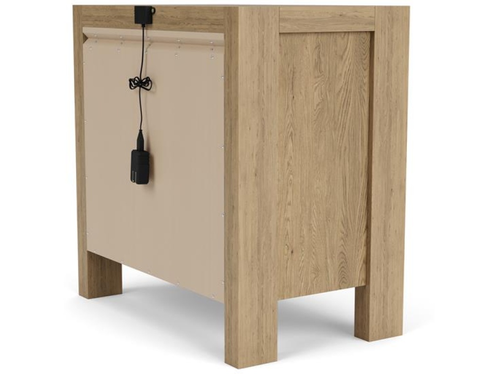 Three Drawer Nightstand - image 7