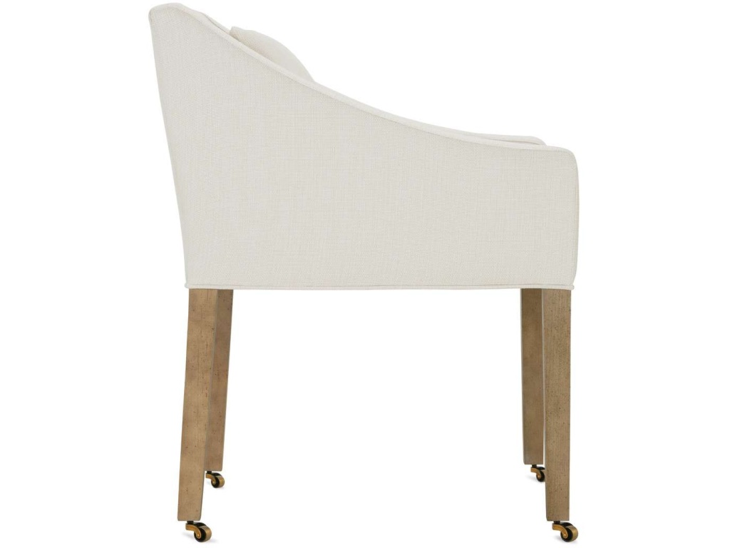 Odessa Dining Arm Chair With Casters - image 1