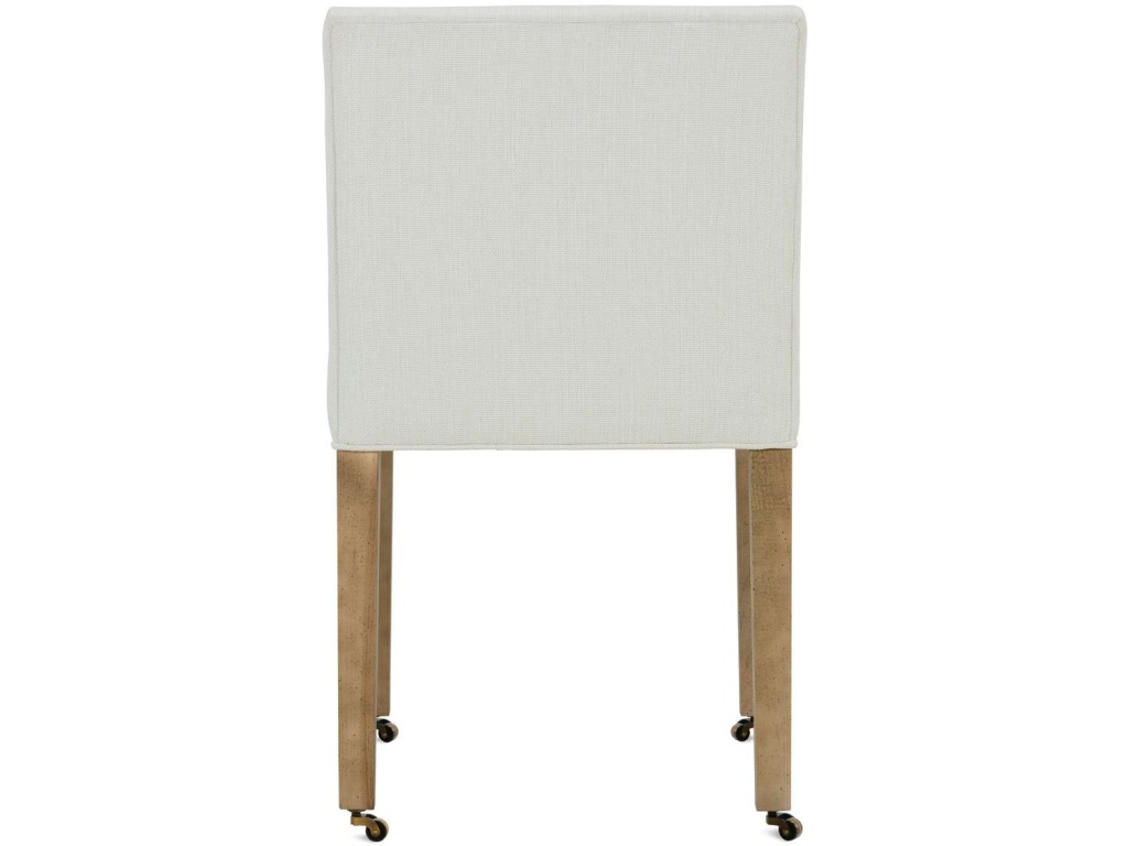Odessa Dining Armless Chair With Casters - image 3