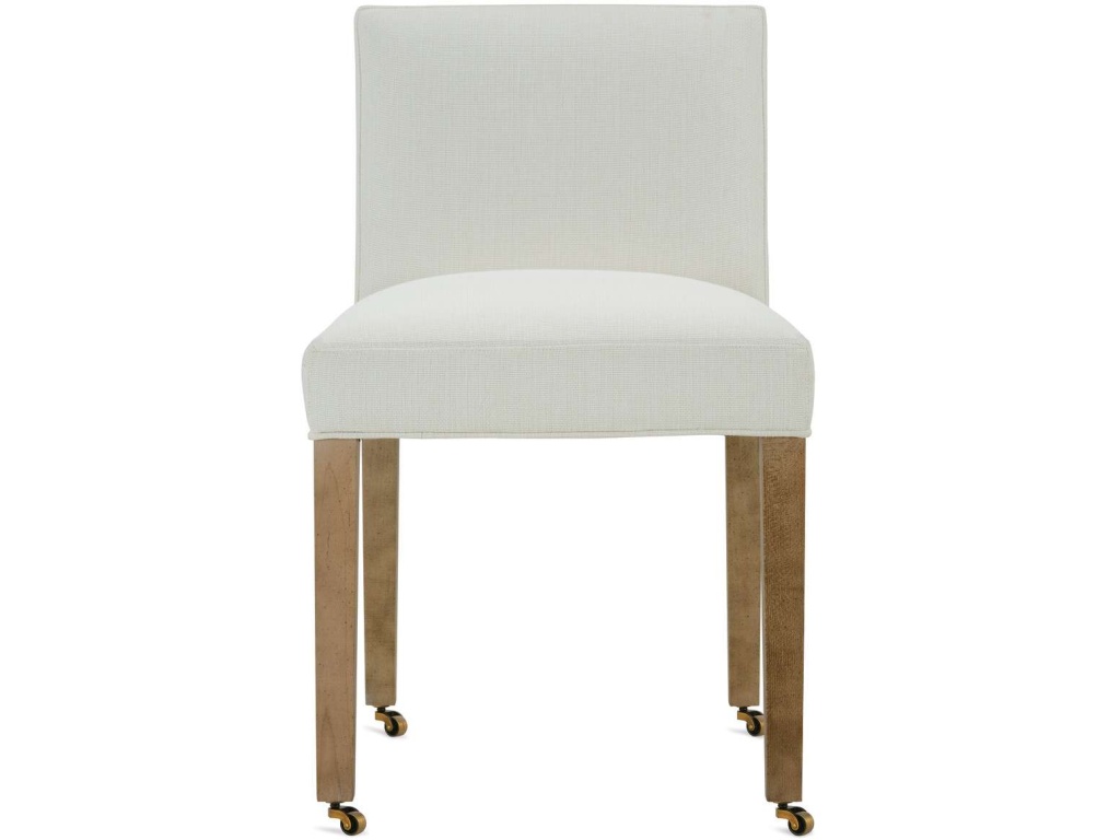 Odessa Dining Armless Chair With Casters - main image