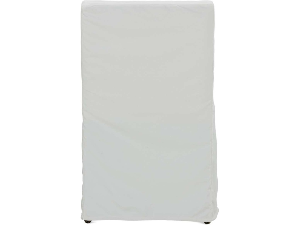 Odessa Slip Dining Armless Chair With Casters - image 3