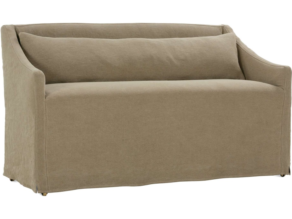 Rowe Odessa Slip Dining Banquette With Casters Chair, alternate view 2