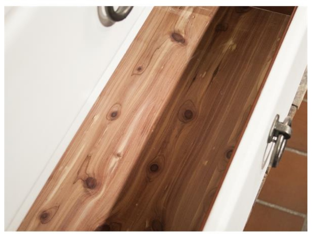 Three Drawer Nightstand - image 7
