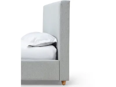 Olivia Upholstered Headboard in Linen