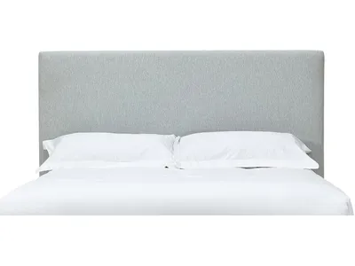 Olivia Upholstered Headboard in Linen - Alternative View