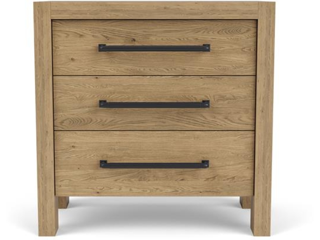 Three Drawer Nightstand - image 1
