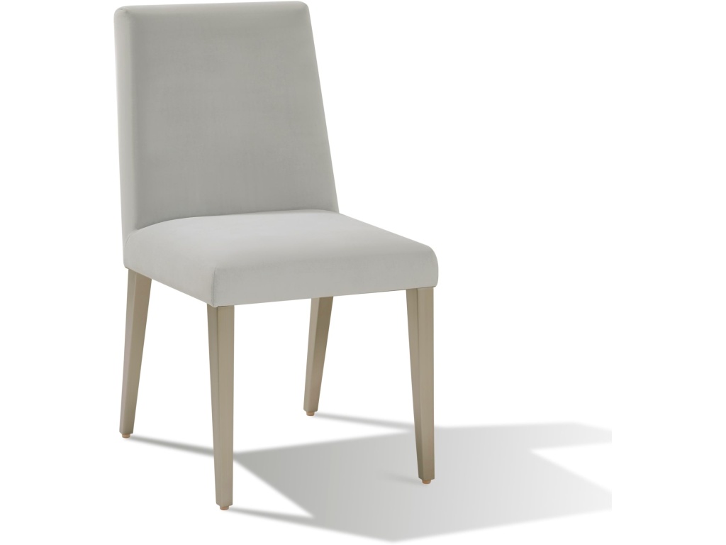 Omnia Dining Chair in Smoke Velvet and Brushed Stainless Steel - image 5