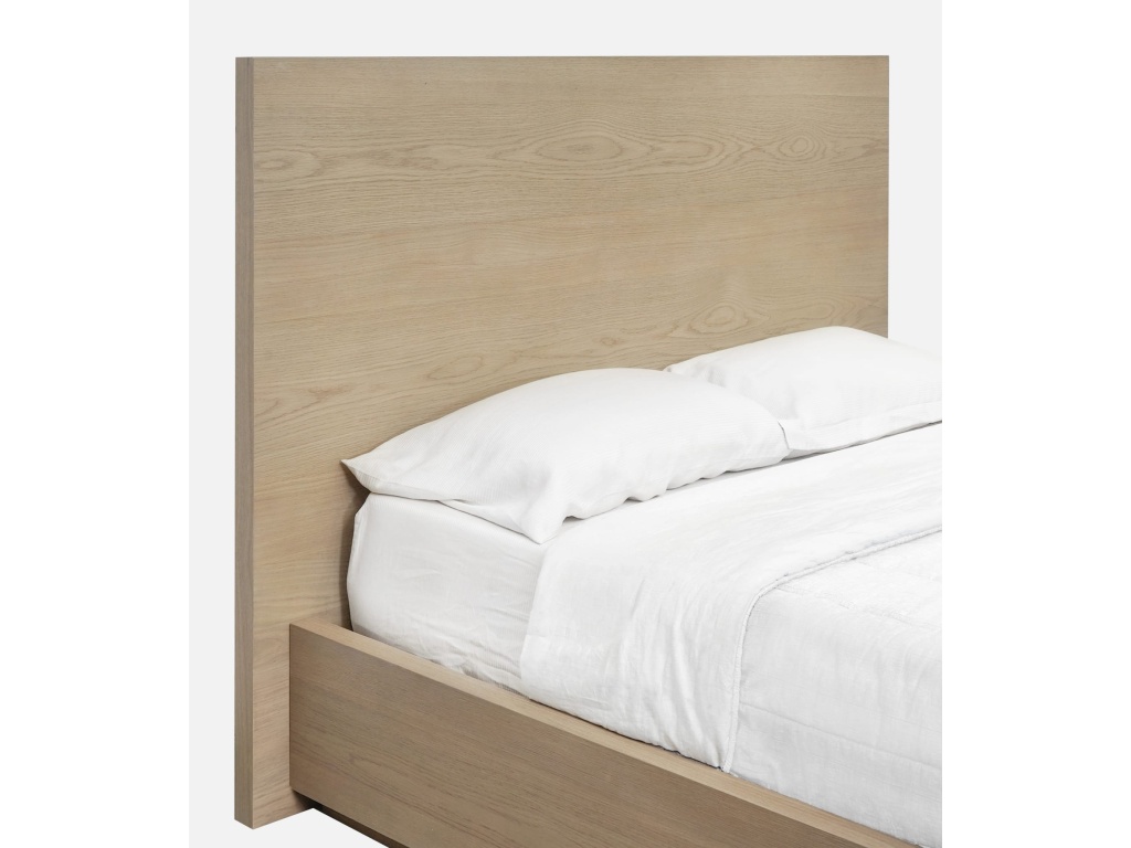 One Coastal Modern Platform Bed in Bisque - image 4
