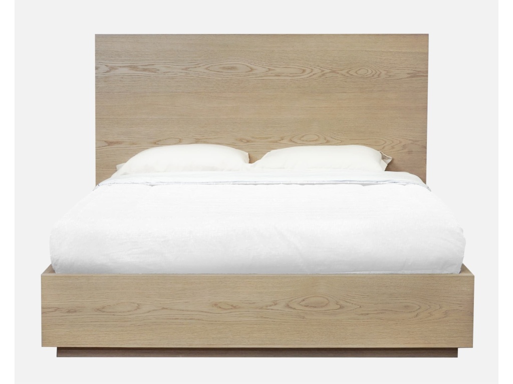 One Coastal Modern Platform Bed in Bisque - image 6