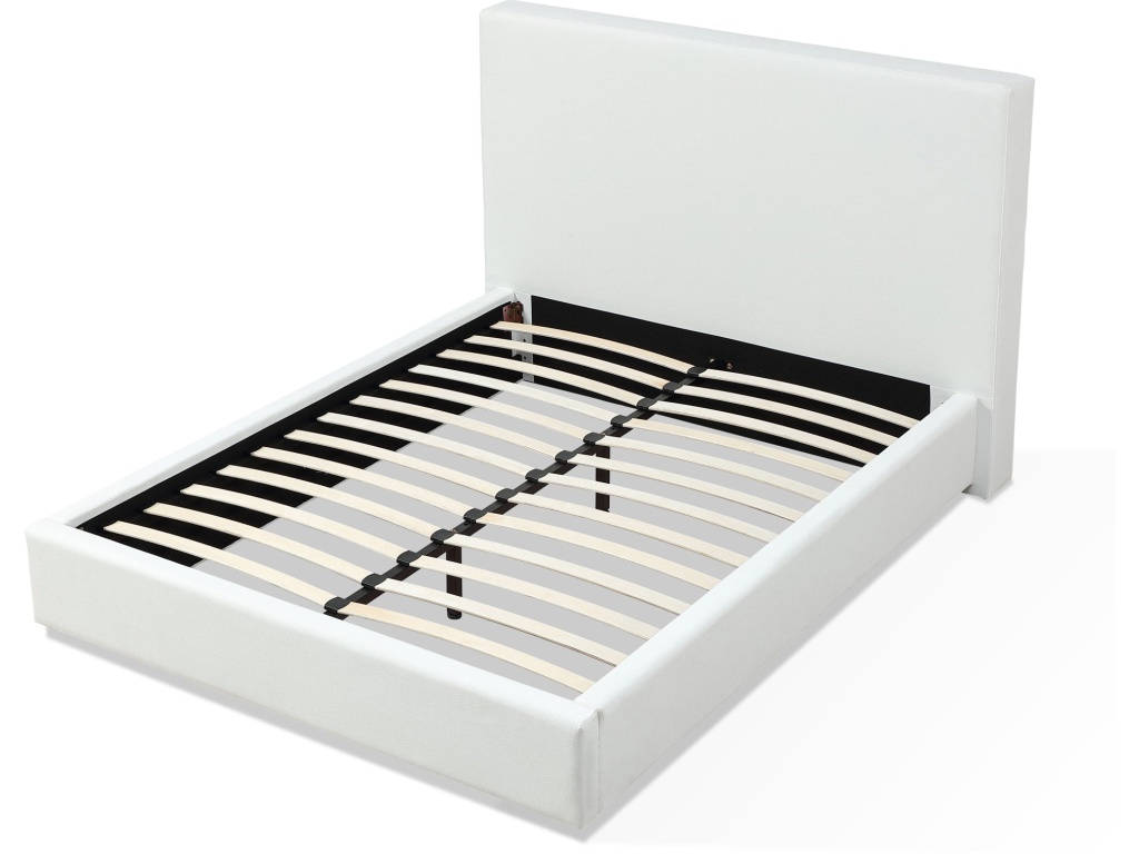 One Upholstered Platform Bed in Pearl - image 6