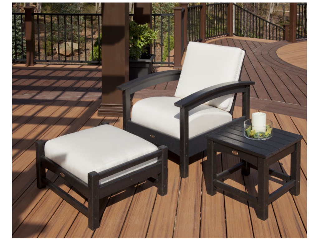 Trex Outdoor Furniture Rockport Club Chair, alternate view 1