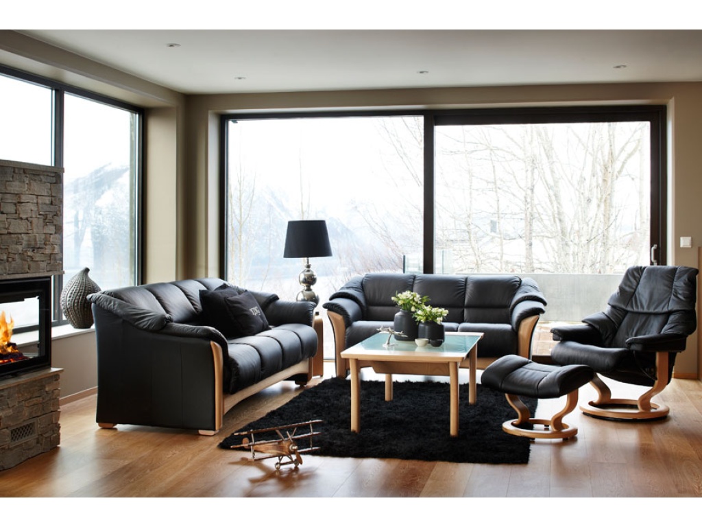 Ekornes Oslo Loveseat - image 4