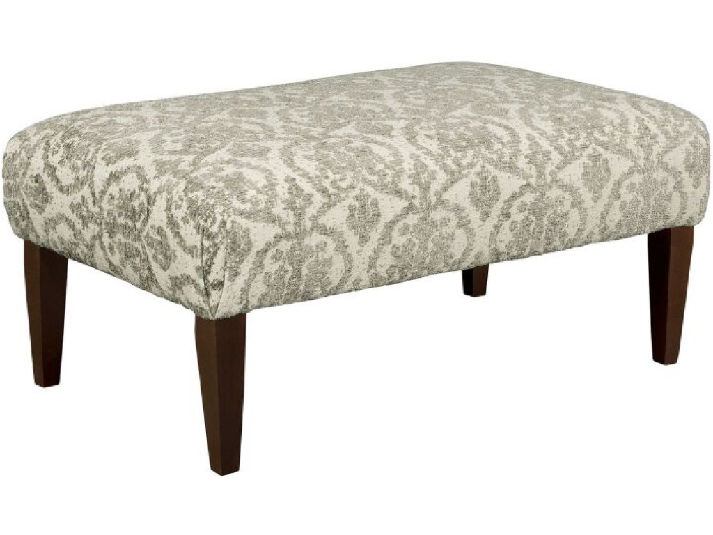 Medium Cocktail Ottoman-Tapered Leg - main image