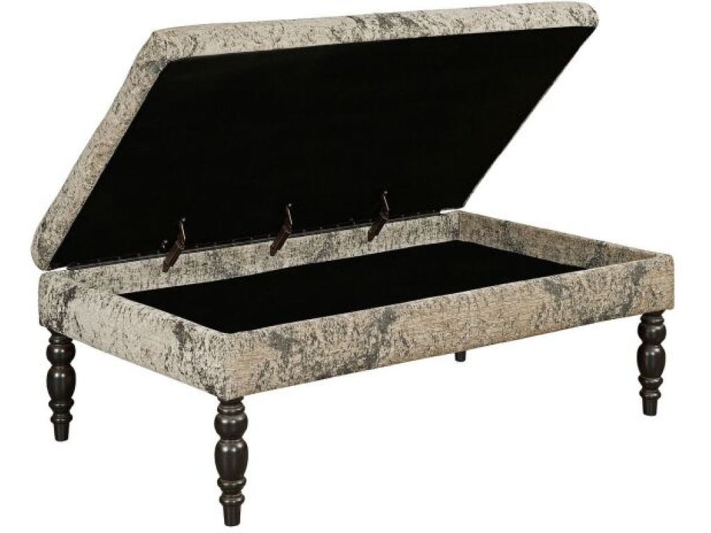 Large Cocktail Ottoman-Turned Leg-Storage - image 2