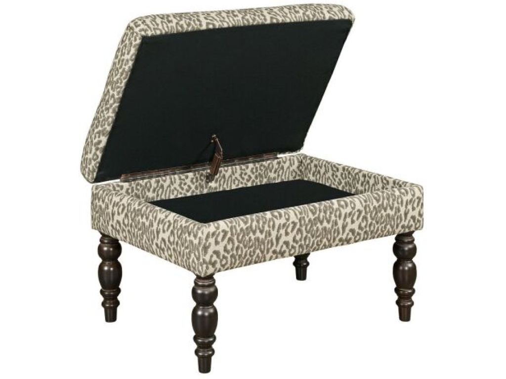 Small Cocktail Ottoman-Turned Leg-Storage - image 1