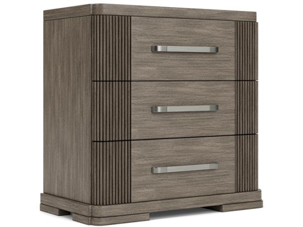 Three Drawer Nightstand - image 5