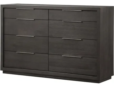 Oxford Eight Drawer Dresser in Basalt Grey (2024)