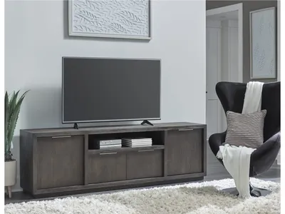 Oxford Entertainment Console 84W in Basalt Grey