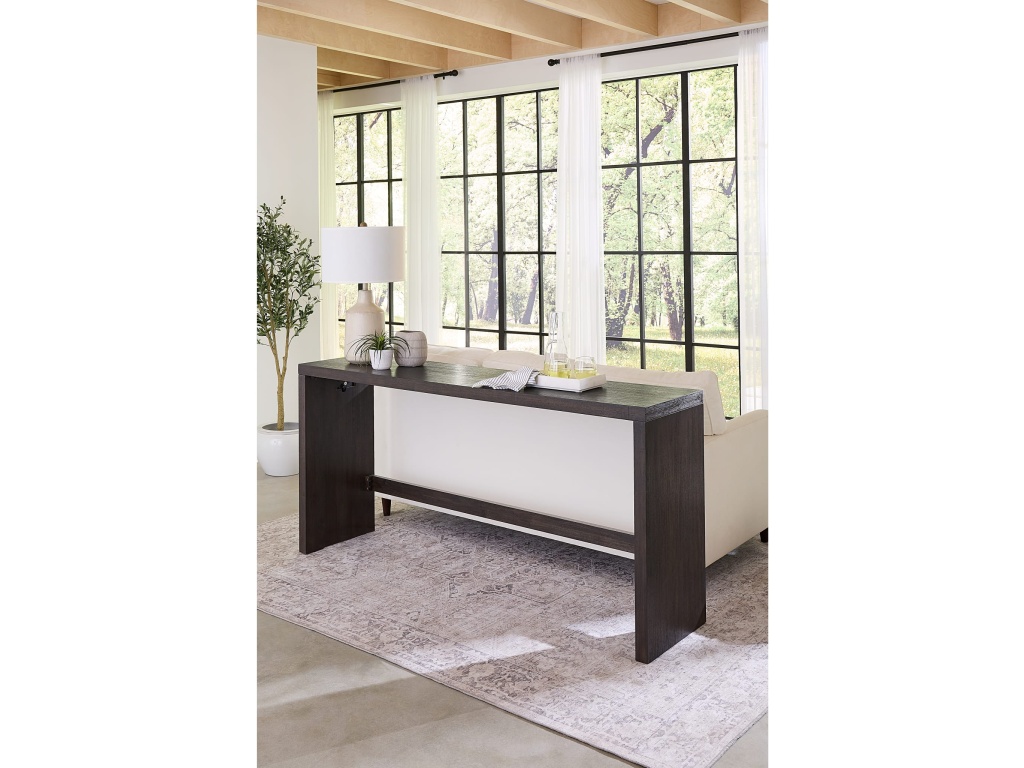 Oxford Gathering Table with USB/Power in Basalt Grey - main image