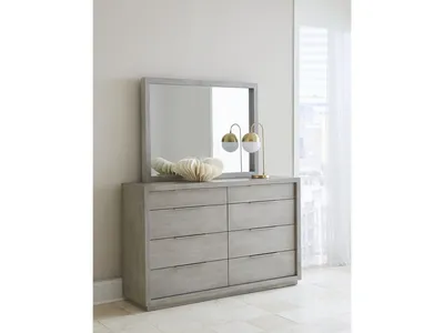 Oxford Mirror in Mineral - Alternative View