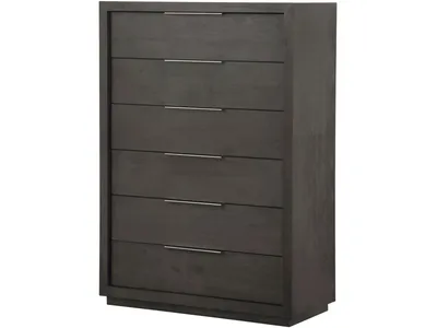 Oxford Six Drawer Chest in Basalt Grey (2024)