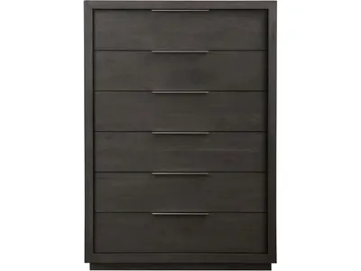Oxford Six Drawer Chest in Basalt Grey (2024)