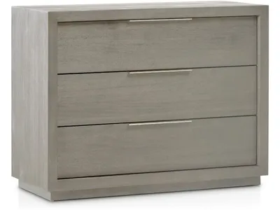 Oxford Three-Drawer Nightstand in Mineral (2024)