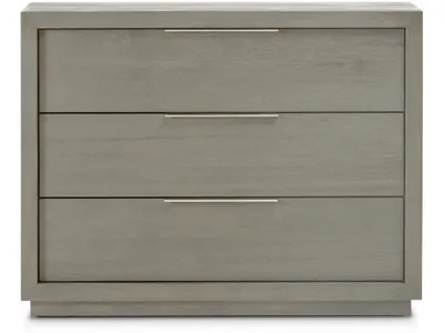 Oxford Three-Drawer Nightstand in Mineral (2024)