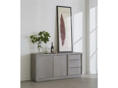 Oxford Three-Drawer Sideboard in Mineral