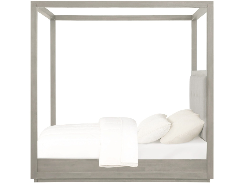 Oxford Upholstered Canopy Bed in Mineral - image 5