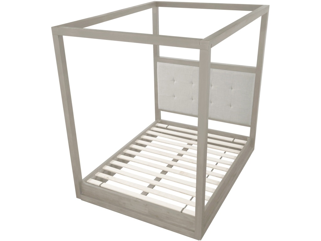 Oxford Upholstered Canopy Bed in Mineral - image 6